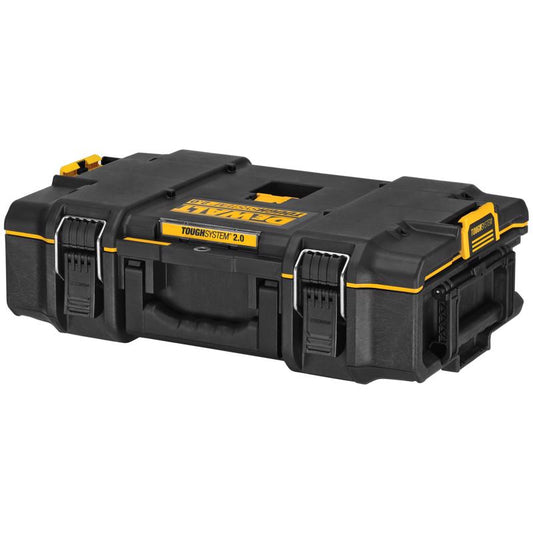 DEWALT ToughSystem 2.0 21.75 in. Medium Tool Box Black/Yellow