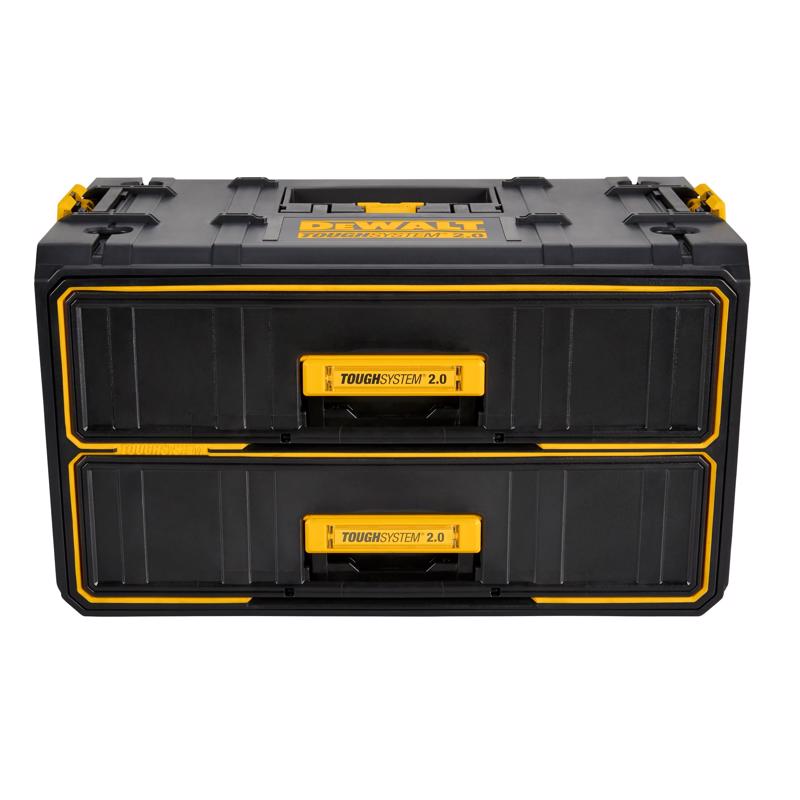 DEWALT ToughSystem 2.0 21.8 in. Tool Box Black/Yellow