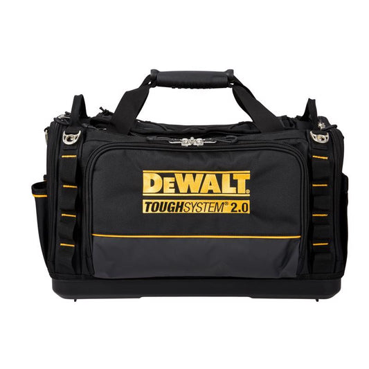 DEWALT ToughSystem 2.0 15 in. W X 13.13 in. H Ballistic Nylon Jobsite Tool Bag 50 pocket Black/Yello