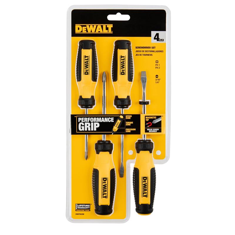 DeWalt Screwdriver Set 4 pc