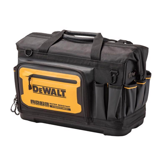 DEWALT Ballistic Nylon All-Purpose Tool Bag 33 pocket Black/Yellow 1 pc