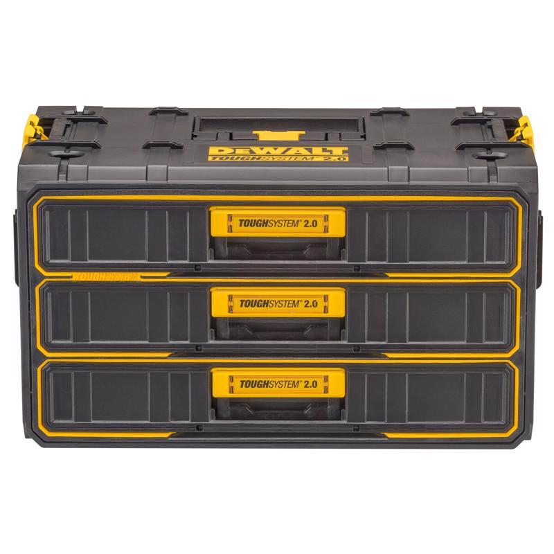 DEWALT ToughSystem 2.0 21.3 in. Tool Box Black/Yellow