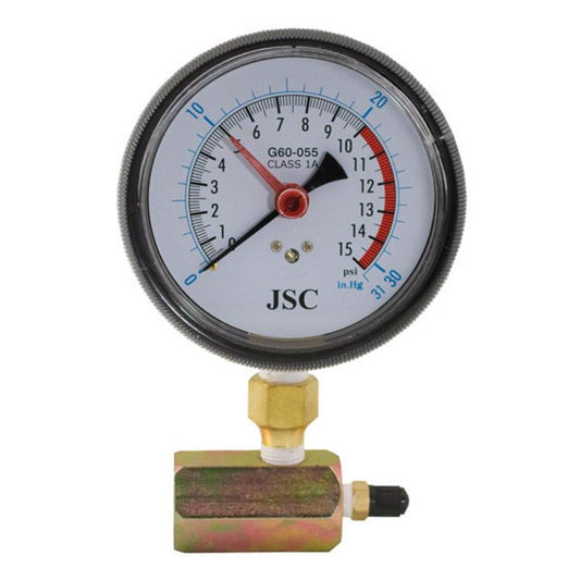 PRESSURE GAUGE 15PSI SS