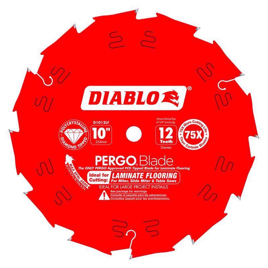 CIRCLR SAW BLADE PCD 10"