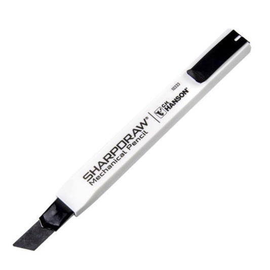 C.H. Hanson SharpDraw 7 in. L Mechanical Carpenter Pencil w/refill Snap-Off Pencil Blade White 1 pc
