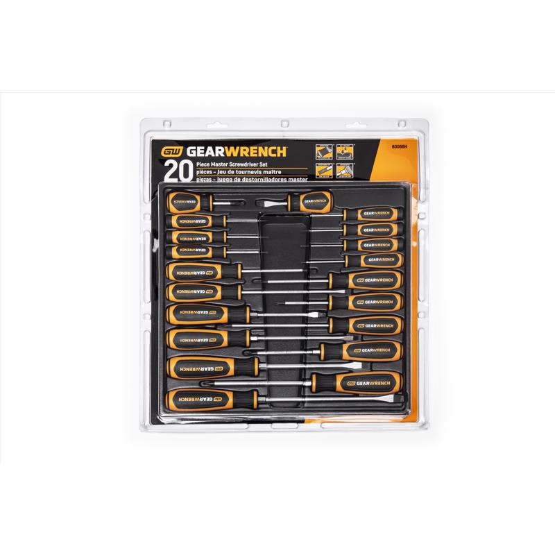SCRWDRIVER SET ORG 20PC