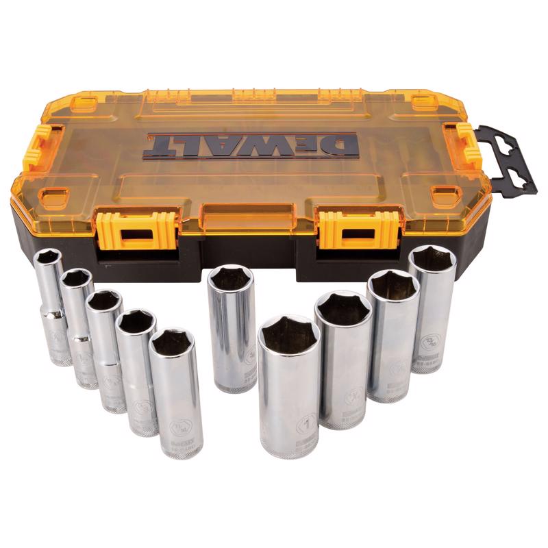 DP SCKT SET SAE 6PT 1/2"