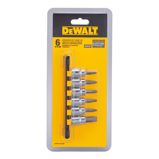 BIT SCKT ST SCRWDRVR 7PC