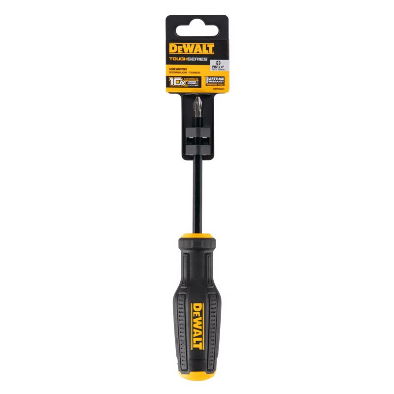 SCRWDRVR BLK/YLW PH2X4"
