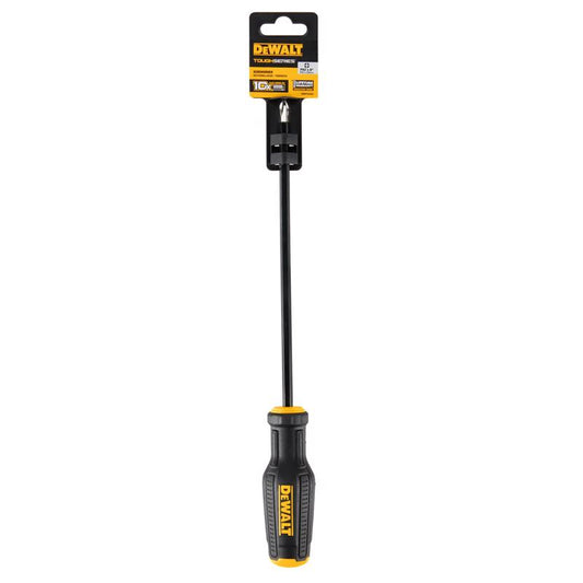 SCRWDRVR BLK/YLW PH2X8"