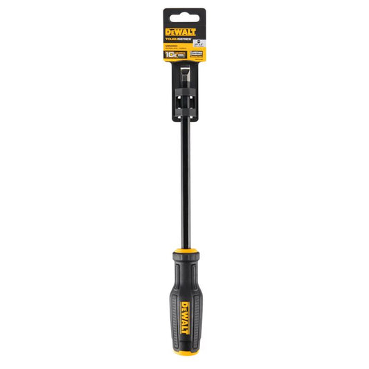 DeWalt Toughseries 3/8 slot X 8 in. L Screwdriver 1 pc