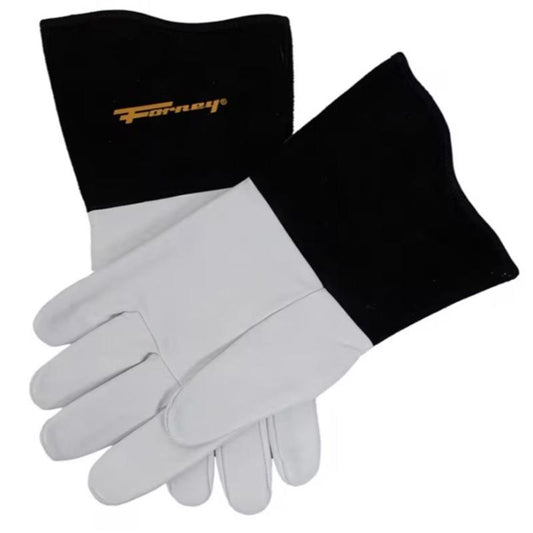 Forney Multi-Process 15.1 in. Insulated Goatskin Welding Gloves Black XL 1 pk