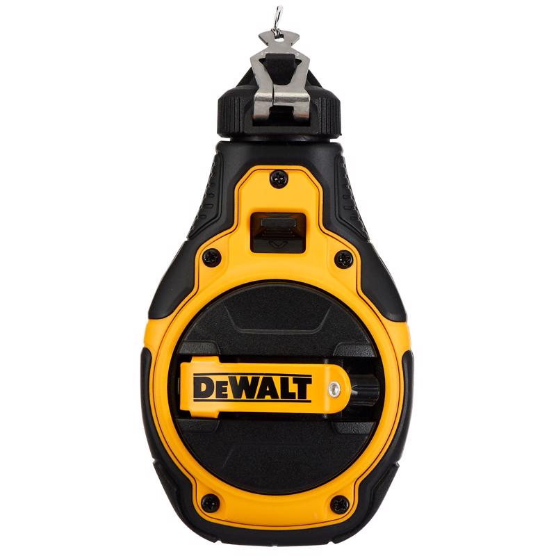 DeWalt Bi-Material Chalk Line Reel Bold Braided Line