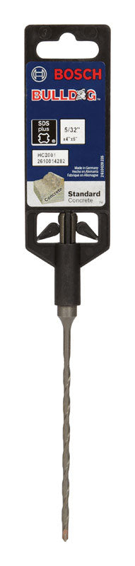 Bosch Bulldog 5/32 in. X 6 in. L Steel Rotary Hammer Bit SDS-Plus Shank 1 pc