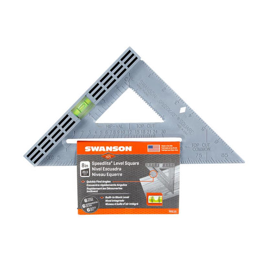 SQUARE SPEED LEVL8" GRAY