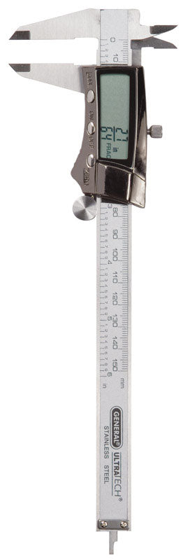 General 6 in. L Digital Caliper 1 pc