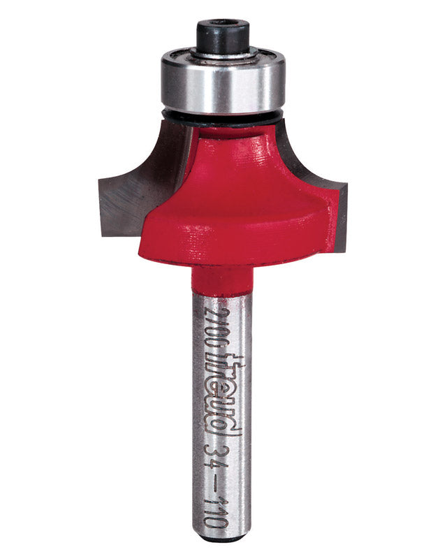 ROUND OVER BIT 1/4" 1/4S