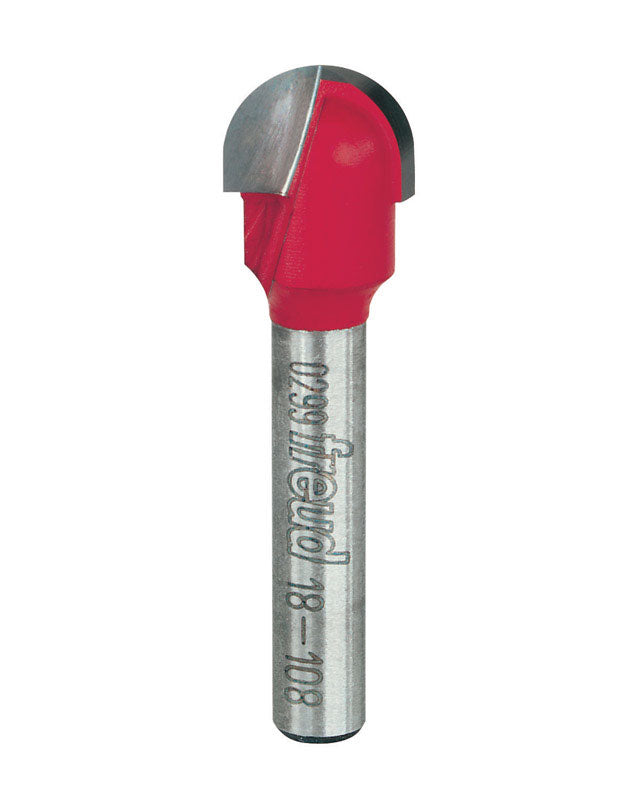 ROUTER ROUND NOSE 1/4"