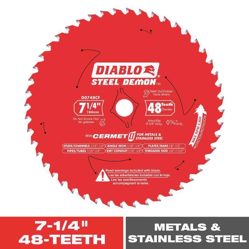 DIAB SAW BLD 7-1/4"X48T