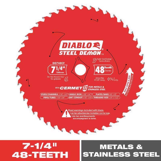 DIAB SAW BLD 7-1/4"X48T