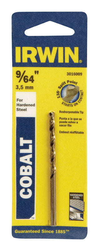 BIT DRILL 9/64"COBALT CD