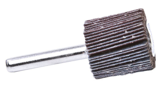 Forney 1 in. D X 1/4 in. Aluminum Oxide Flap Wheel 120 Grit 1 pc
