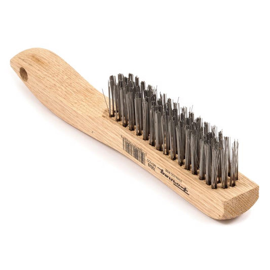 SHOE HNDLE WIRE BRUSH SS