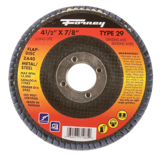 FLAP DISC 4-1/2" 40GRIT