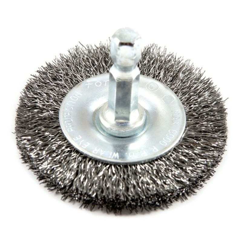 FINE CRIMP WIRE WHEEL 3"