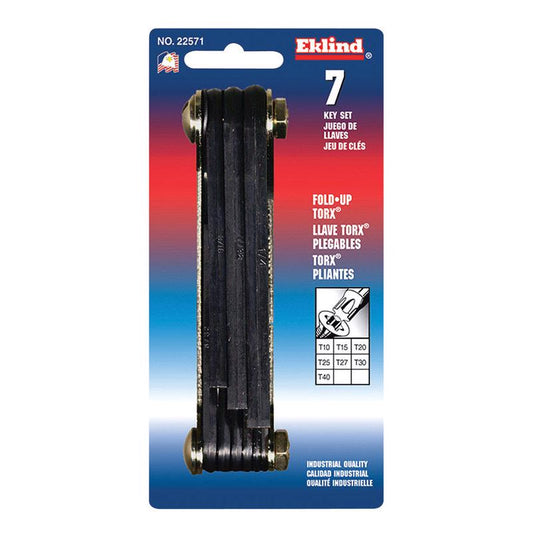 FOLD UP TORX KEY 7PC