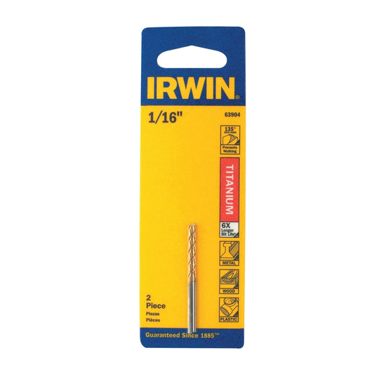 DRILL BIT TIN 1/16"135PT