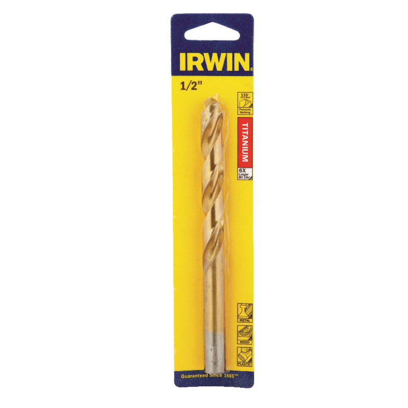 BIT DRILL 1/2"TIN 135PT