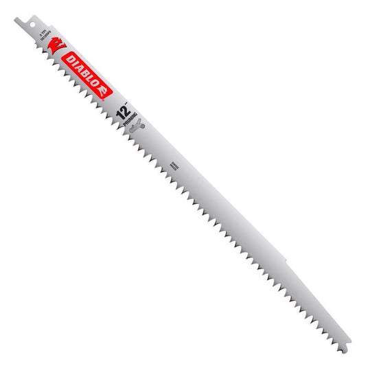 Diablo 12 in. Bi-Metal Pruning Reciprocating Saw Blade 5 TPI 1 pc