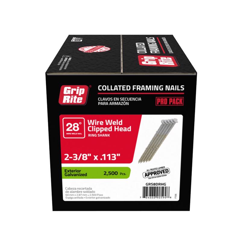 NAIL 2-3/8X.113HDG2500CT
