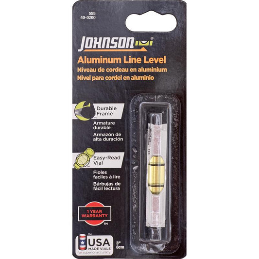 LINE LEVEL ALUMINUM 3"