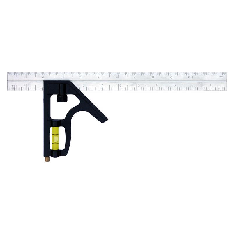 COMBINATION SQUARE12"BLK