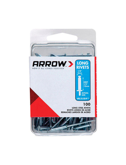 RVT STL 1/8"X1/2" 100PK