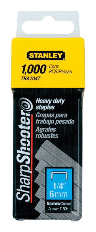 CROWN STAPLES 1/4"1000