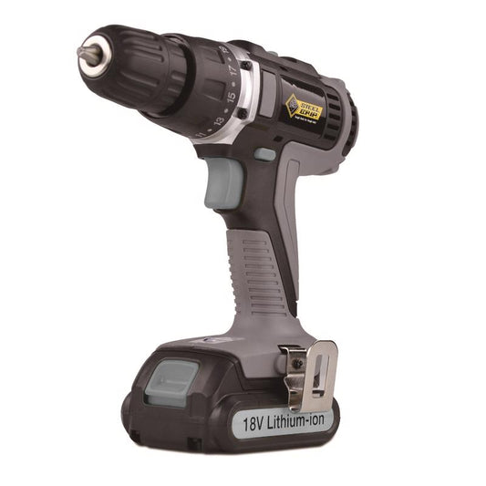 DRILL/DRVR CRDLESS 18V