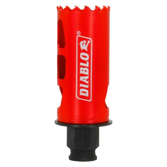 Diablo Snap-Lock Plus 1-1/4 in. Bi-Metal 2-3/8 in. L Hole Saw Arbor Included
