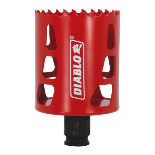 Diablo Snap-Lock Plus 2-1/4 in. Bi-Metal 2-3/8 in. L Hole Saw Arbor Included