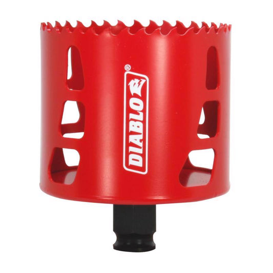 Diablo Snap-Lock Plus 3 in. Bi-Metal 2-3/8 in. L Hole Saw Arbor Included