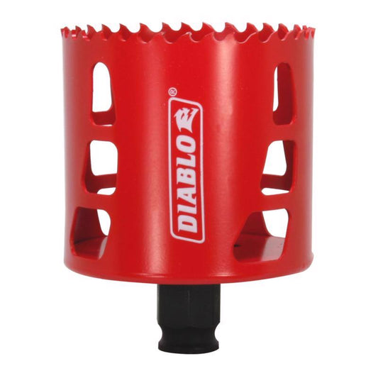 Diablo Snap-Lock Plus 2-3/4 in. Bi-Metal 2-3/8 in. L Hole Saw Arbor Included