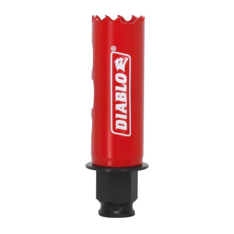 Diablo Snap-Lock Plus 1 in. Bi-Metal 2-3/8 in. L Hole Saw Arbor Included