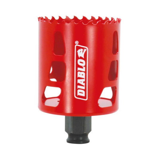 Diablo Snap-Lock Plus 2-3/8 in. Bi-Metal 2-3/8 in. L Hole Saw Arbor Included