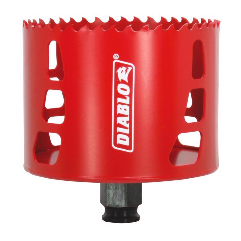 Diablo Snap-Lock Plus 3-1/2 in. Bi-Metal 2-3/8 in. L Hole Saw Arbor Included