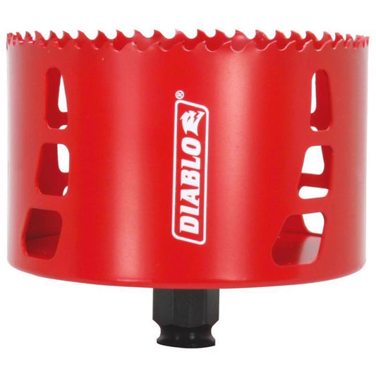 Diablo Snap-Lock Plus 4-1/8 in. Bi-Metal 2-3/8 in. L Hole Saw Arbor Included