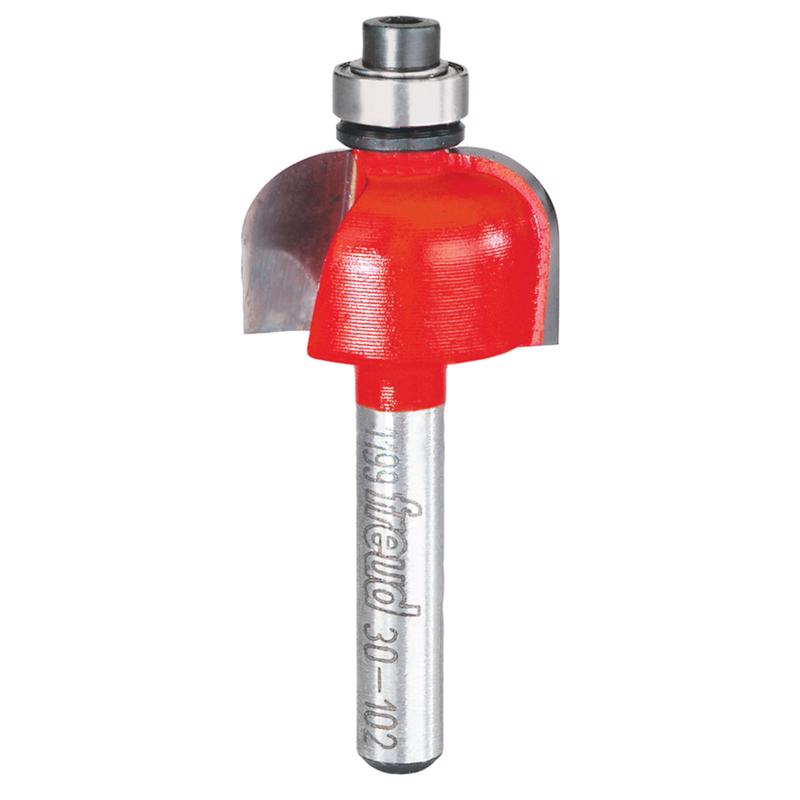Freud 7/8 in. D X 1/4 in. X 2-3/16 in. L Carbide Cove Router Bit