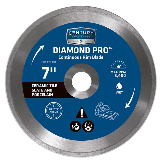 CNT RIM DIAM SAW BLD 7"