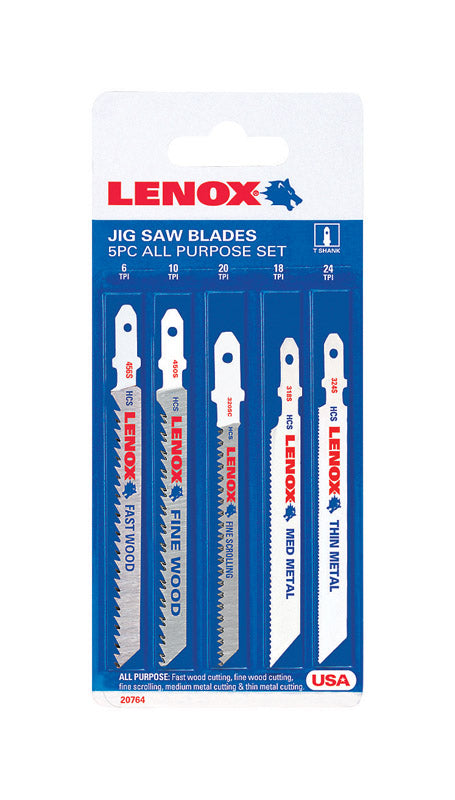 JIG SAW BLADE SET 5PK